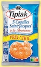 Coquilles st jacques surgelées - TIPIAK en promo chez U Express Lyon à 6,29 €