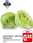 EDEKA Sinsheim - Eisbergsalat Angebot im Prospekt Eisbergsalat bei EDEKA im Sinsheim Prospekt für 0,88 €