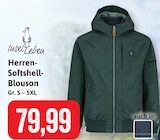Herren-Softshell-Blouson Angebote von Insel Leben bei Kaufhaus Stolz Rostock für 79,99 €