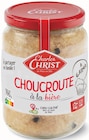 Choucroute à la bière - CHARLES CHRIST - Intermarché Super à Saint-Denis Choucroute à la bière - CHARLES CHRIST en promo chez Intermarché Super Saint-Denis à 1,94 €