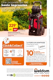 Prix et réduction Nettoyeur Haute-Pression dans le prospectus Weldom en cours Offre Nettoyeur Haute-Pression dans le catalogue Weldom du moment à la page 12