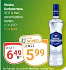 Wodka Gorbatschow Angebote bei GLOBUS Erfurt für 5,99 €