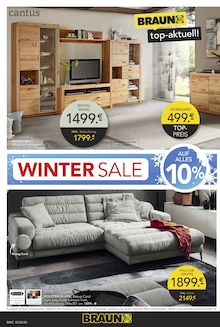 Sitzmöbel im BRAUN Möbel-Center Prospekt "WINTER SALE" mit 22 Seiten (Freiburg (Breisgau))