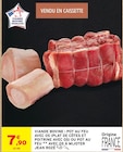 Viande bovine Pot au feu avec os (plat de côtes et poitrine avec os) - JEAN ROZÉ en promo chez Intermarché Hyper Viande bovine Pot au feu avec os (plat de côtes et poitrine avec os) - JEAN ROZÉ dans le catalogue Intermarché Hyper