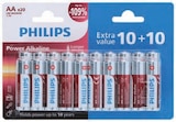 Batterien Angebote von Philips bei Lidl Bad Oeynhausen für 4,99 €