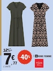 Robe femme - Tissaia Basics - E.Leclerc à Aix-en-Provence Robe femme - Tissaia Basics en promo chez E.Leclerc Aix-en-Provence à 7,77 €