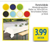 Partytischdecke Angebote bei diska Plauen für 3,99 €