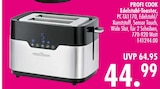 Edelstahl-Toaster, PC-TA1170 Angebote von PROFI COOK bei SB Möbel Boss Frankfurt für 44,99 €