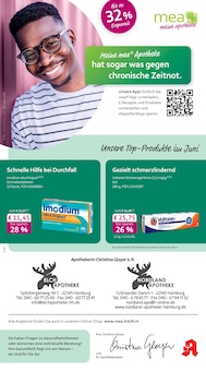 Aktueller mea - meine apotheke Prospekt "Unsere Juni-Angebote" für Hamburg Aktueller mea - meine apotheke Prospekt für Hamburg mit Seiten