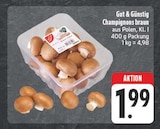 Champignons braun im Angebot bei EDEKA in Erlangen Champignons braun Angebote von Gut & Günstig bei EDEKA Erlangen für 1,99 €