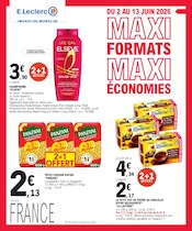 Prospectus Supermarchés E.Leclerc en cours à Saint-Hilaire-Petitville et alentours, "MAXI FORMATS MAXI ÉCONOMIES", 40 pages, 02/06/2026 - 13/06/2026 Catalogue Supermarchés E.Leclerc en cours à Saint-Hilaire-Petitville et alentours, "MAXI FORMATS MAXI ÉCONOMIES", 40 pages, 02/06/2026 - 13/06/2026