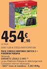 Pack Console Nintendo Switch 2 + Pokémon Pokopia - E.Leclerc à Épinal Pack Console Nintendo Switch 2 + Pokémon Pokopia en promo chez E.Leclerc Épinal à 454,90 €
