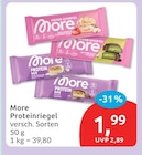 Proteinriegel von More im aktuellen budni Prospekt