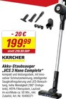 Aktuelle Staubsauger Angebote bei toom Baumarkt in Leverkusen Aktuelles Akku-Staubsauger VCS 3 Nano Complete Angebot bei toom Baumarkt in Leverkusen ab 199,99 €