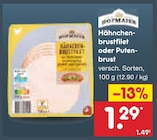 Hähnchenbrustfilet für 1,29 € bei Netto Marken-Discount im Angebot Hähnchenbrustfilet im aktuellen Netto Marken-Discount Prospekt