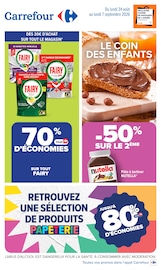 Catalogue Carrefour à Évry cette semaine, valable du 24/08/2026 au 07/09/2026 Prospectus Carrefour à Évry, "Carrefour", 94 pages de promos valables du 24/08/2026 au 07/09/2026