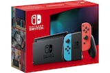 Console Nintendo Switch avec paire de Joy-Con sans fil Rouge et Bleu Neon V3 à 269,99 € dans le catalogue Fnac