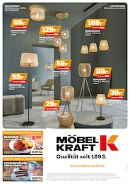 Stehlampe Angebot im aktuellen Möbel Kraft Prospekt auf Seite 20