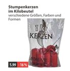 Aktuelles Stumpenkerzen im Kilobeutel Angebot bei V-Markt in Augsburg ab 5,99 €