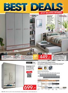 Kleiderschrank im Zurbrüggen Prospekt "BEST DEALS" mit 50 Seiten (Paderborn)