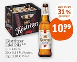 Aktuelles Edel Pils Angebot bei tegut in Nordhausen ab 10,99 €