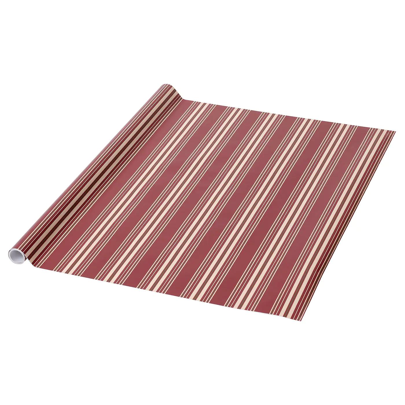 IKEA Bremerhaven - Geschenkpapierrolle Streifen rot/beige Geschenkpapierrolle Streifen rot/beige Angebot bei IKEA Bremerhaven im Prospekt Gemütlichkeit zum kleinen Preis