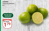 Limetten für 1,79 € bei GLOBUS im Angebot Limetten im aktuellen GLOBUS Prospekt