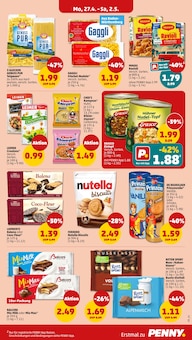 Nutella im Penny Prospekt "Wer günstig will, muss Penny." mit 46 Seiten (Ravensburg)