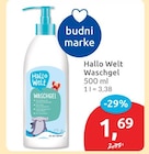 Waschgel von Hallo Welt im aktuellen budni Prospekt
