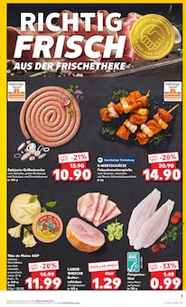 Fisch im Kaufland Prospekt "EXTRA-ANGEBOTE" mit 8 Seiten (Aachen)