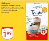 Aktuelle Zucker Angebote bei GLOBUS in Rostock Aktuelles Feinster Rüben-Zucker Angebot bei GLOBUS in Rostock ab 1,99 €
