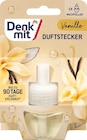 Lufterfrischer Duftstecker Vanille Nachfüllpack im dm-drogerie markt Prospekt Lufterfrischer Duftstecker Vanille Nachfüllpack von Denkmit im aktuellen dm-drogerie markt Prospekt für 2,75 €