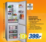 Aktuelle Kühlschrank Angebote bei famila Nordost in Falkensee Aktuelles Kühl-Gefrier-Kombination KGCN 387 140 E Angebot bei famila Nordost in Falkensee ab 399,00 €