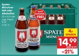 Münchner Hell Angebote von Spaten bei Netto Marken-Discount Wandlitz für 14,99 €