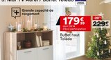 Buffet haut Toledo en promo à 179,99 € chez But Buffet haut Toledo dans le catalogue But