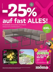 Aktueller mömax Möbel & Einrichtung Prospekt in Gehrden und Umgebung, "-25% auf fast ALLES!" mit 16 Seiten, 26.05.2025 - 03.06.2025