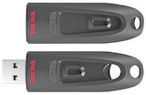 Ultra USB 3.0 64 GB 2er-Pack Flash-Laufwerk von SanDisk für 10,00 € bei MediaMarkt Saturn im Angebot Ultra USB 3.0 64 GB 2er-Pack Flash-Laufwerk von SanDisk im aktuellen MediaMarkt Saturn Prospekt