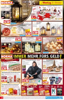 Norma Prospekt der aktuellen Woche, gĂĽltig von 20.10.2025 bis 25.10.2025 Aktueller Norma Prospekt "Mehr fĂĽrs Geld" mit 18 Seiten