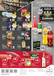 Cola im aktuellen EDEKA Prospekt (Bochum) Cola im EDEKA Prospekt "Aktuelle Angebote" mit 8 Seiten (Bochum)