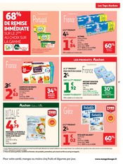 Promos Fromage dans le catalogue "LES TOPS" de Auchan Hypermarché Fromage en promo dans le catalogue Auchan Hypermarché à la page 17