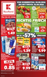 Kaufland Supermarkt Prospekt der aktuellen Woche mit 52 Seiten, gültig von 20.08.2026 bis 26.08.2026, in Kisdorf und Umgebung Aktueller Kaufland Supermarkt Prospekt in Kisdorf und Umgebung, "Hier bin ich richtig" mit 52 Seiten, 20.08.2026 - 26.08.2026