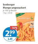 Mango ungezuckert von Seeberger im aktuellen V-Markt Prospekt für 2,99 €