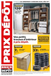Catalogue Brico Dépôt à Trélissac, avec 20 pages Prospectus Brico Dépôt à Trélissac, "PRIX DÉPÔT", 20 pages, 03/01/2025 - 31/01/2025