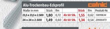 Alu-Trockenbau-Eckprofil bei BAUHAUS in Lahr Alu-Trockenbau-Eckprofil im Angebot bei BAUHAUS Lahr