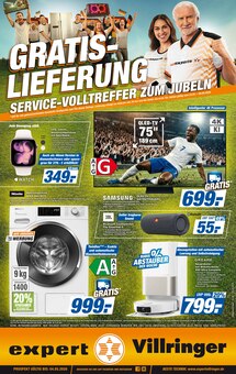 Fernseher im expert Prospekt "Top Angebote" mit 8 Seiten (Lörrach)