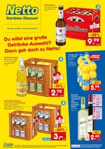 Netto Getränke-Markt Prospekt "Du willst eine große Getränke-Auswahl? Dann geh doch zu Netto!", 2 Seiten, für Gütersloh, 24.02.2020 - 29.02.2020 Netto Getränke-Markt Prospekt "Du willst eine große Getränke-Auswahl? Dann geh doch zu Netto!", 2 Seiten, für Gütersloh, 24.02.2020 - 29.02.2020