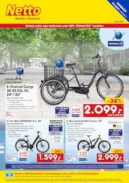 Fahrrad Angebot im aktuellen Netto Marken-Discount Prospekt auf Seite 1