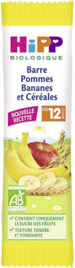 Géant Casino Saint-Étienne - Barre Pommes bananes et céréales dès 12 mois Promo Barre Pommes bananes et céréales dès 12 mois dans le catalogue Géant Casino "Les belles inspirations pour bébé" à Saint-Étienne