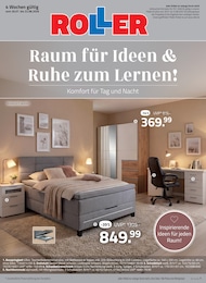 Der aktuelle ROLLER Prospekt Der aktuelle ROLLER Prospekt: Raum fĂĽr Ideen & Ruhe zum Lernen!
