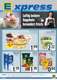 E xpress Prospekt für Gessertshausen mit 4} Seiten E xpress Prospekt für Gessertshausen: "Luftig lockere Angebote besonders frisch.", 4 Seiten, 30.06.2025 - 05.07.2025